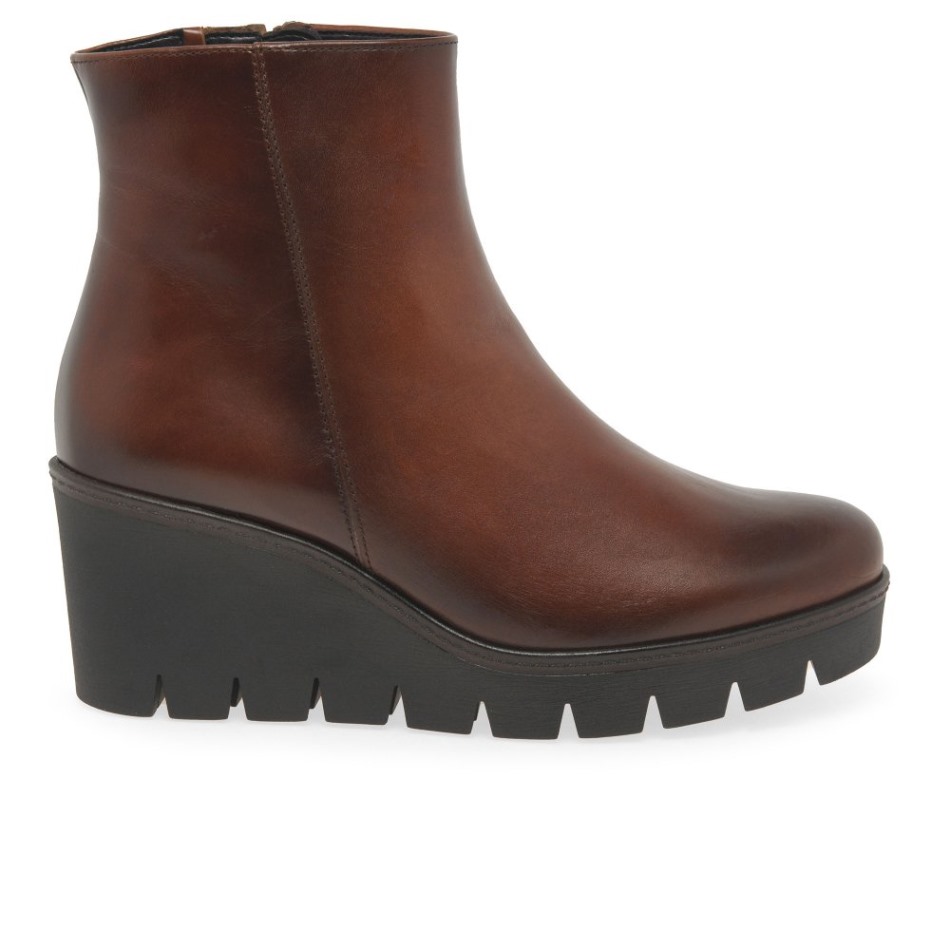 Gabor Sattel | Bottines à Talon Compensé épais Utopia Exclusives Pour Femmes